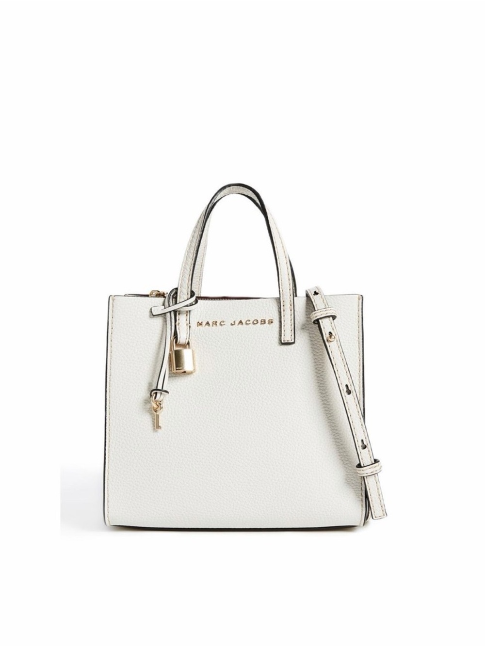 Marc Jacobs Mini Grind Tote in White